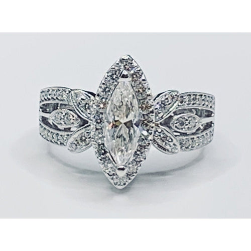 Cooper Jewelers 0.86 Carat Marquise Shape Diamond