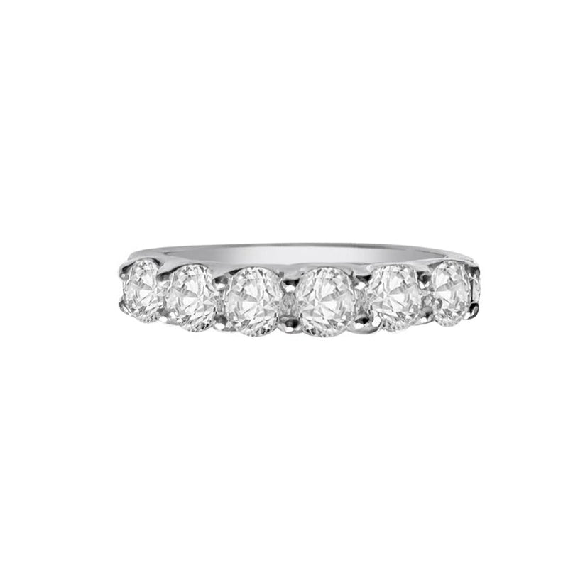 Cooper Jewelers 0.98 Carat Round Cut Diamond Band- R106