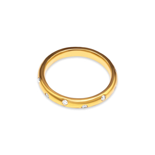 Cooper Jewelers.05 Carat 18kt Yellow Gold Diamond Band