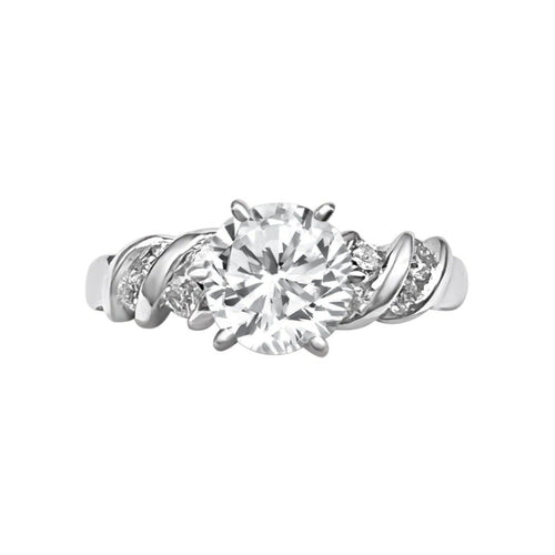 Cooper Jewelers 1.00 Carat Channel set Round Diamond