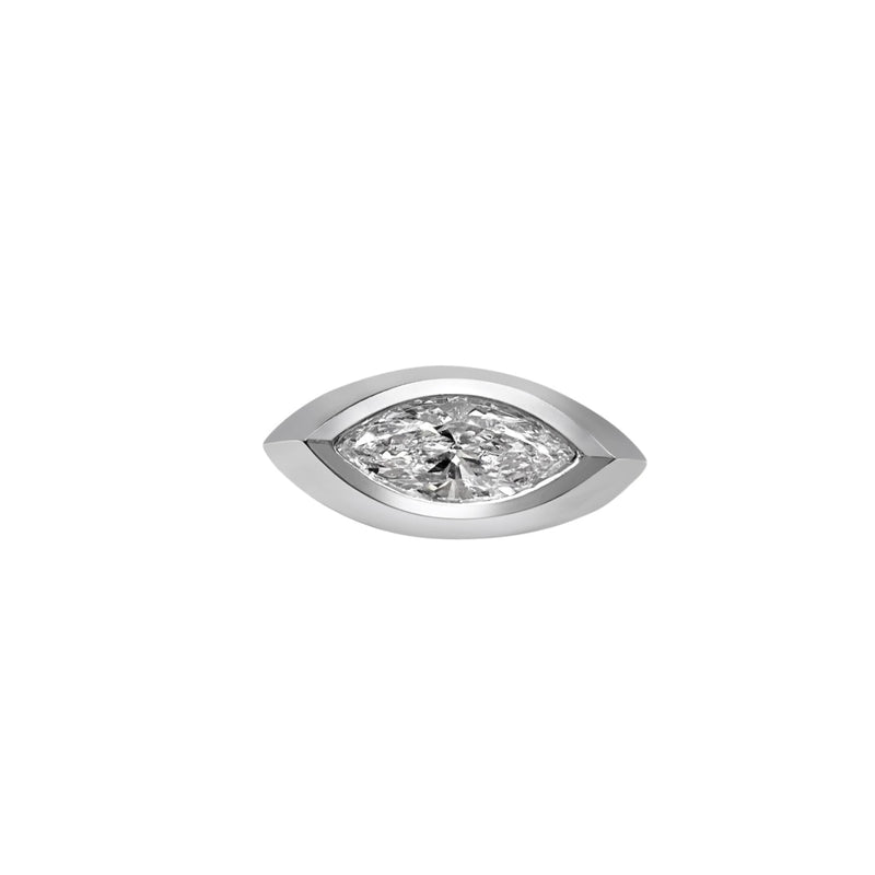 Cooper Jewelers 1.07 Carat Marquise Shape Diamond Ring- R65