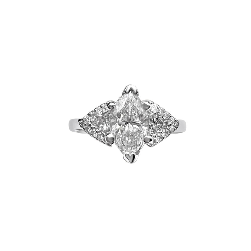 Cooper Jewelers 1.09 Carat Marquise shape Diamond Engagement