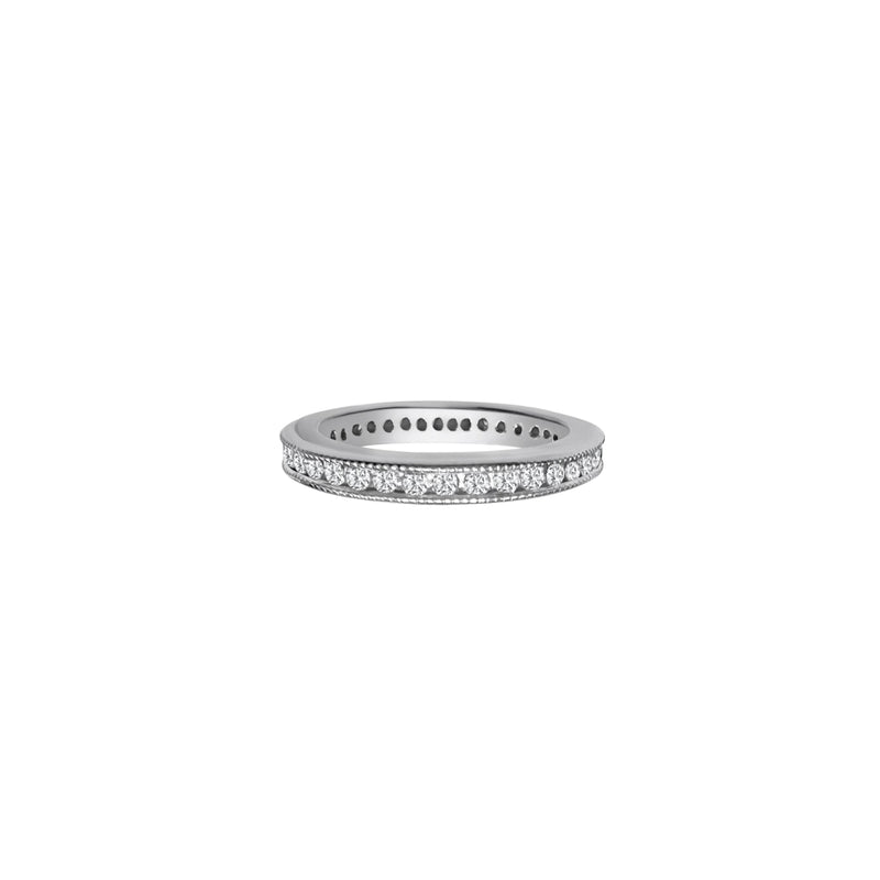 Cooper Jewelers 1.10 Carat Round Cut Diamond 18kt White