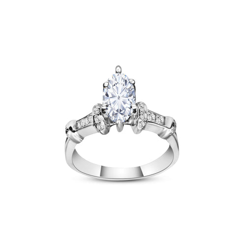 Cooper Jewelers 1.14 Carat Marquise Diamond Engagement Ring