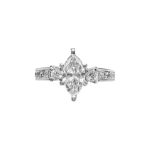 Cooper Jewelers 1.14 Carat Marquise Diamond Engagement