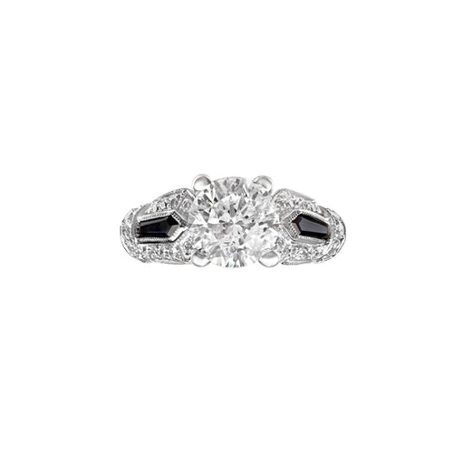 Cooper Jewelers 1.20 Carat Round Cut Diamond Engagement