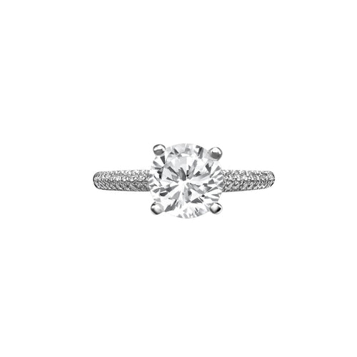 Cooper Jewelers 1.21 Carat GIA Round Cut Diamond Engagement