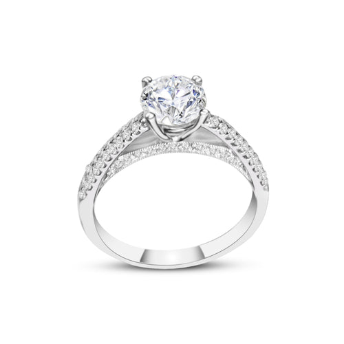 Cooper Jewelers 1.21 Carat GIA Round Diamond Engagement Ring