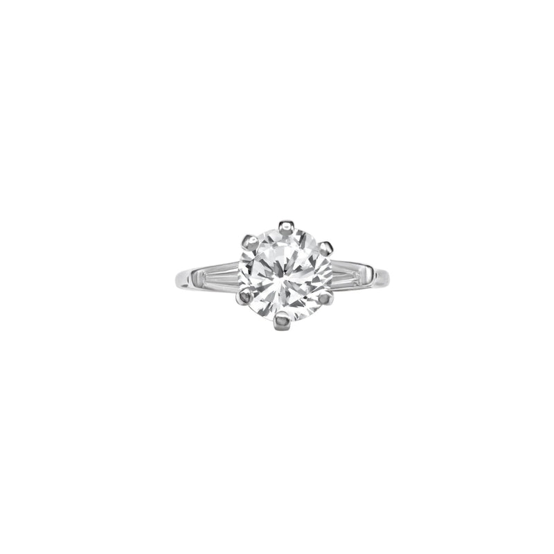 Cooper Jewelers 1.21 Carat Round Cut Diamond Engagement