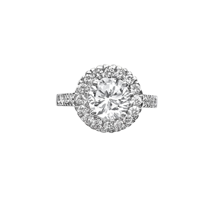 Cooper Jewelers 1.27 Carat Round Cut Diamond Engagement