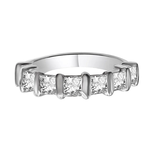 Cooper Jewelers 1.38 Carat Princess Cut Diamond Band - R118