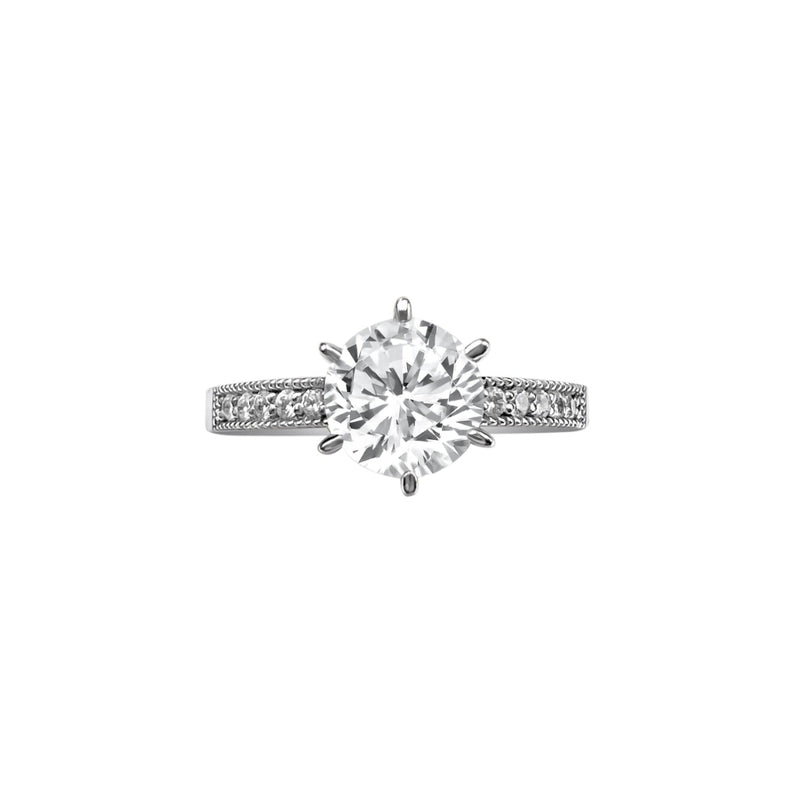 Cooper Jewelers 1.50 Carat Round Cut Diamond Engagement