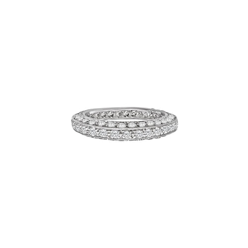 Cooper Jewelers 1.51 Carat Round Cut Diamond Platinum