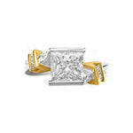 Cooper Jewelers 1.52 Carat Princess Cut Engagement ring- R73