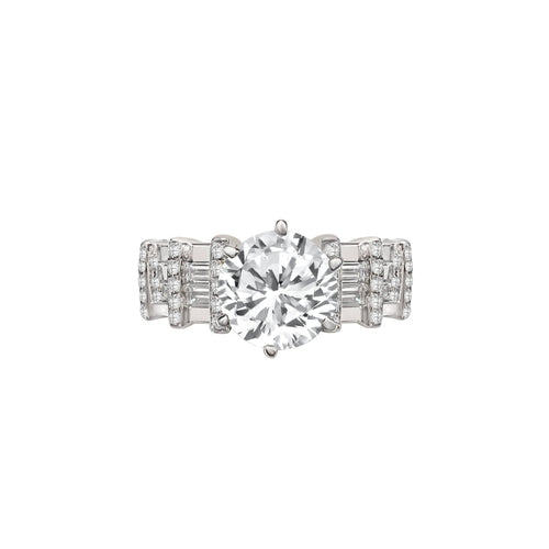 Cooper Jewelers 1.52 Carat Round Diamond Engagement Ring-