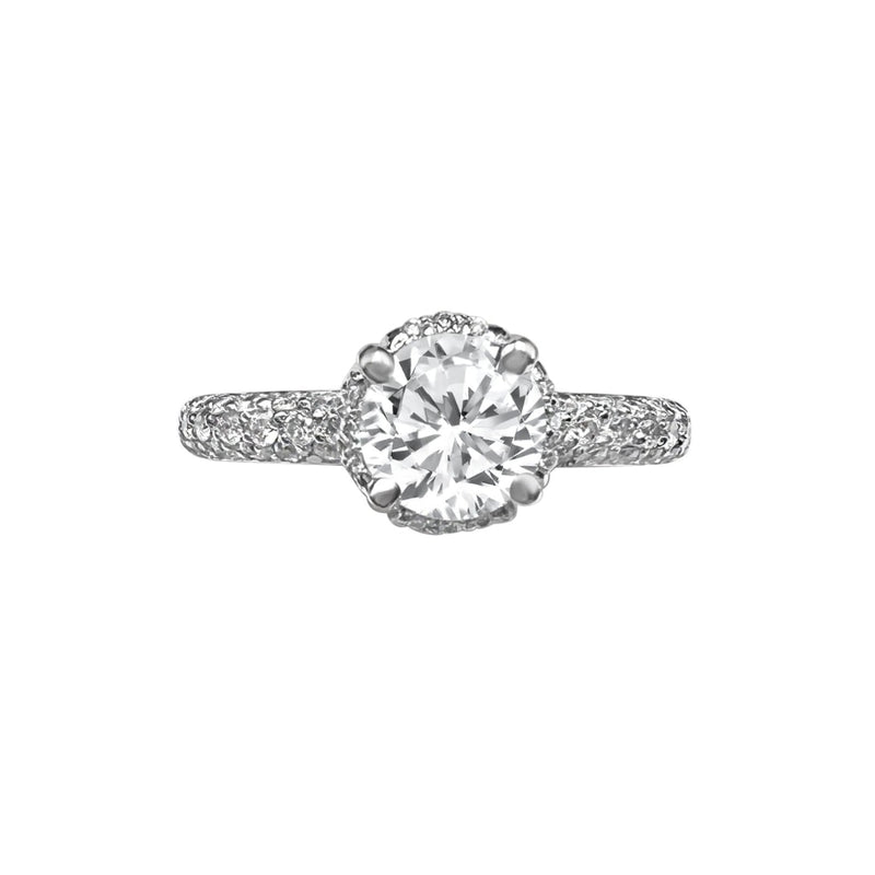 Cooper Jewelers 1.52 Carat Round Engagement Ring- R47