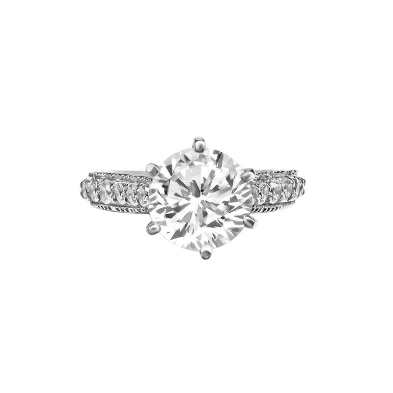 Cooper Jewelers 1.53 Carat Round Cut Diamond Engagement