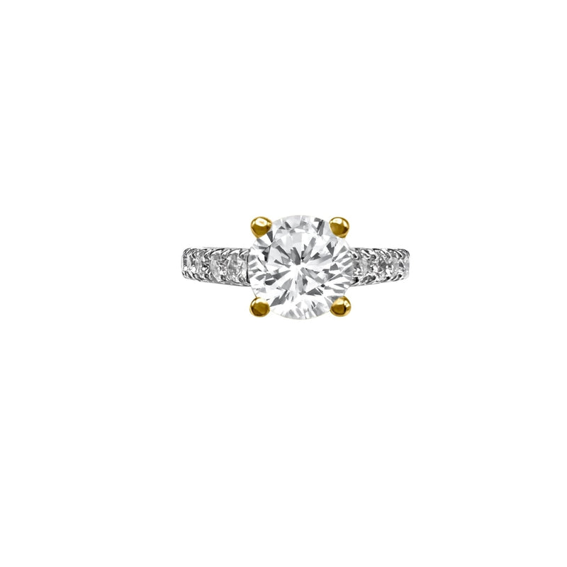 Cooper Jewelers 1.57 Carat Round Cut Diamond Engagement