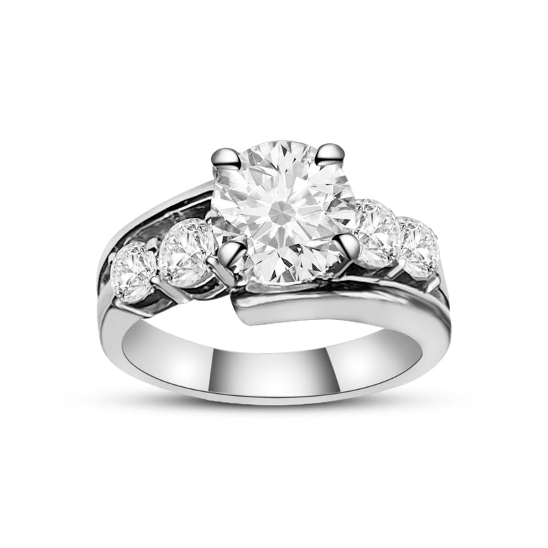 Cooper Jewelers 1.67 Carat Round Diamond Engagement Ring-