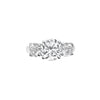 Cooper Jewelers 1.70 Carat Three Diamond Engagement Ring-