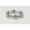 Cooper Jewelers 14K White Gold Bubble Eternity Band