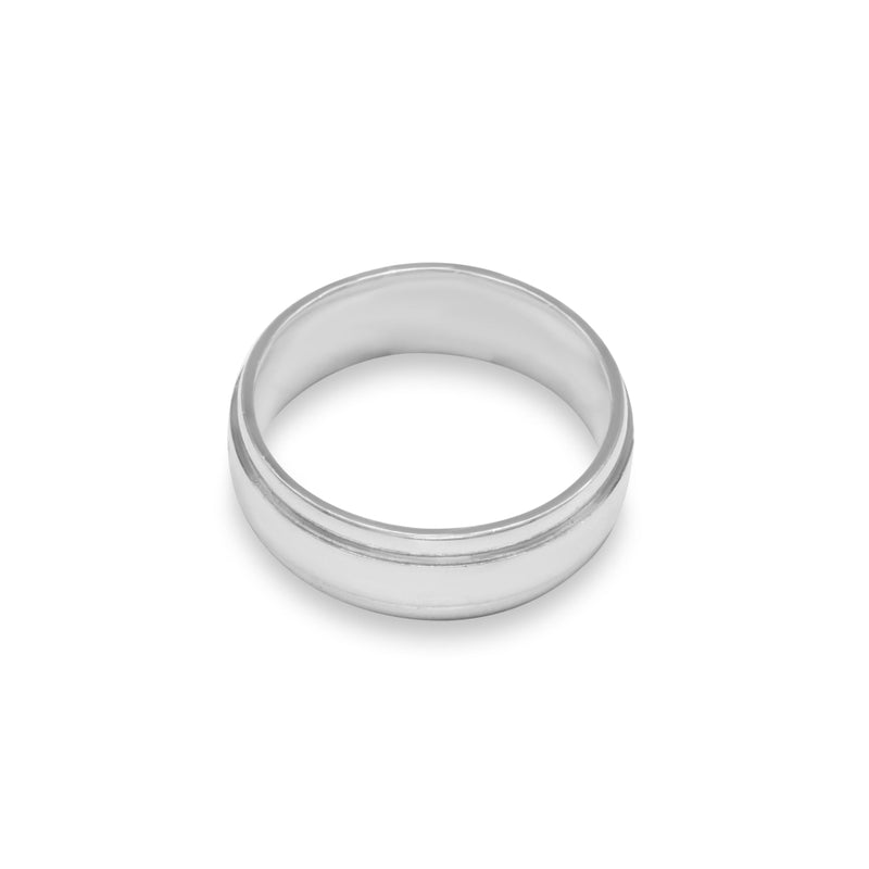 Cooper Jewelers 14kt White Gold Wedding Band