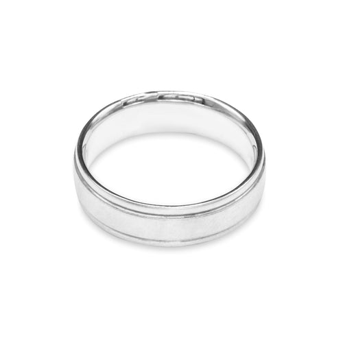 Cooper Jewelers 14KT White Gold Wedding Band