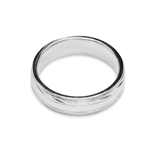 Cooper Jewelers 14kt White Gold Wedding Band