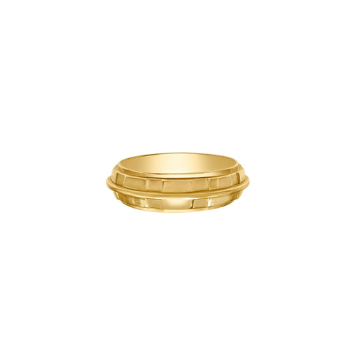 Cooper Jewelers 14kt Yellow And White Gold Wedding Band