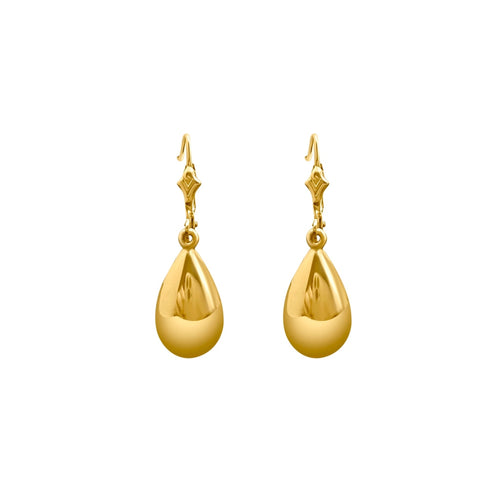 Cooper Jewelers 14kt Yellow Gold Lever Back Dangles Earring
