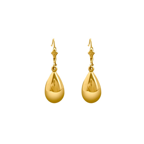 Cooper Jewelers 14kt Yellow Gold Lever Back Dangles Earring