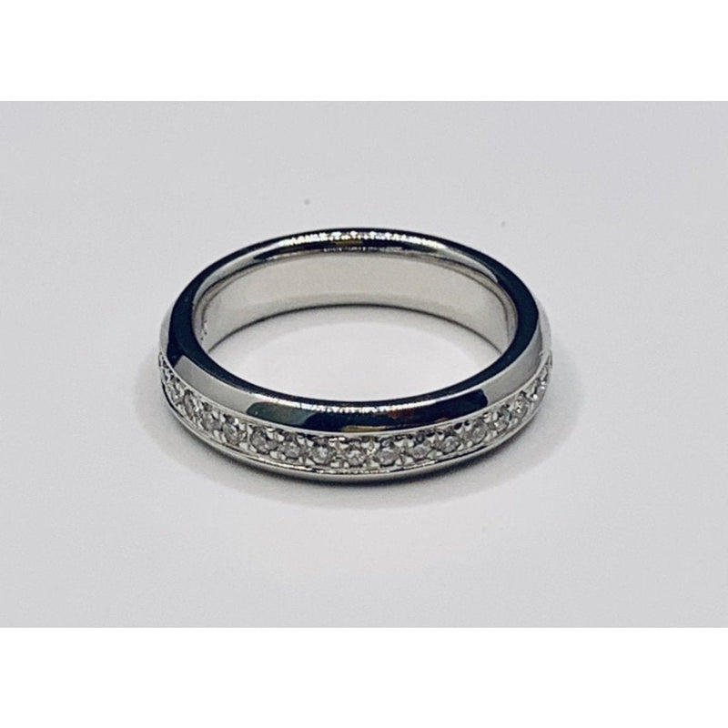 Cooper Jewelers 18K White Gold Diamond Band Wedding