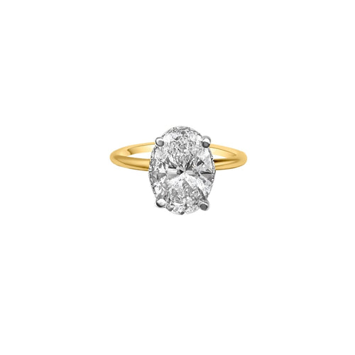 Cooper Jewelers 2.01 Carat GIA Oval Cut Diamond Engagement