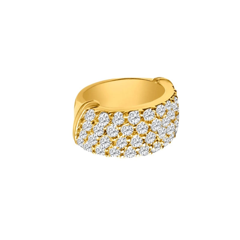Cooper Jewelers 2.10 Carat Round Cut Diamond Band- R111