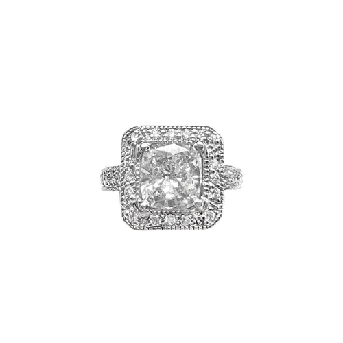 Cooper Jewelers 2.12 Carat EGL Cushion Cut Diamond