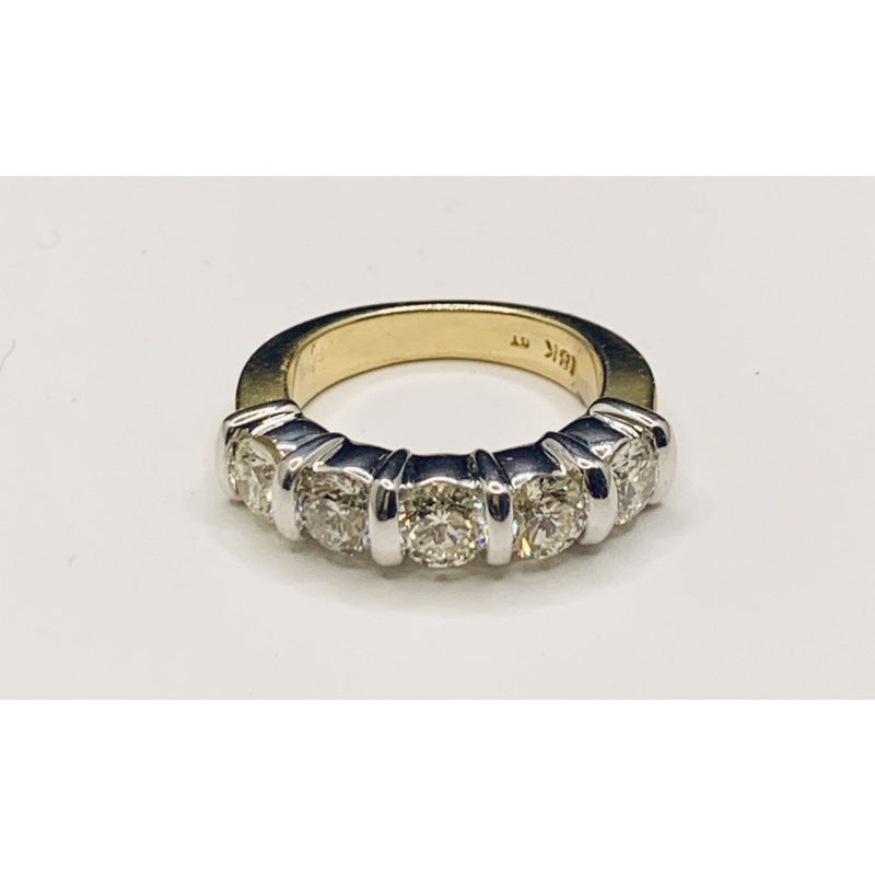 Cooper Jewelers 2.20 Carat Round Cut Diamond Band- R103