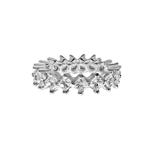 Cooper Jewelers 3.50 Carat Princess Cut Diamond Eternity