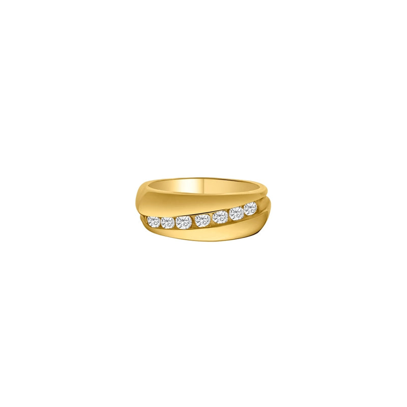 Cooper Jewelers.33 Carat Round Cut Diamond 14kt Yellow Gold
