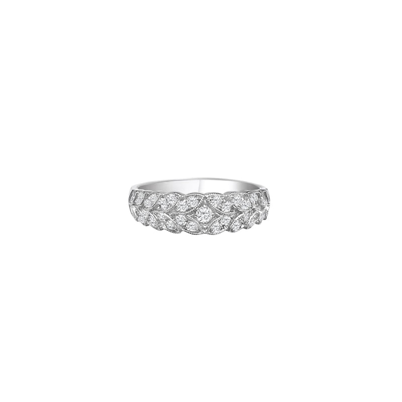 Cooper Jewelers.34 Carat Round Cut Diamond 14kt White Gold