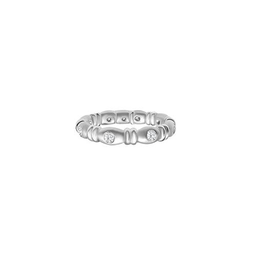 Cooper Jewelers.35 Carat Round Cut Diamond 14kt White Gold