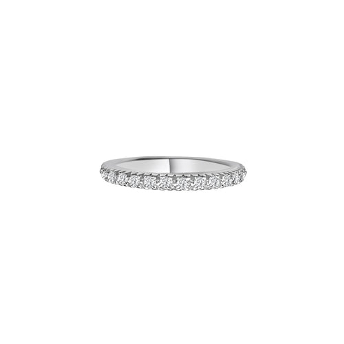 Cooper Jewelers.35 Carat Round Cut Diamond 14kt White Gold