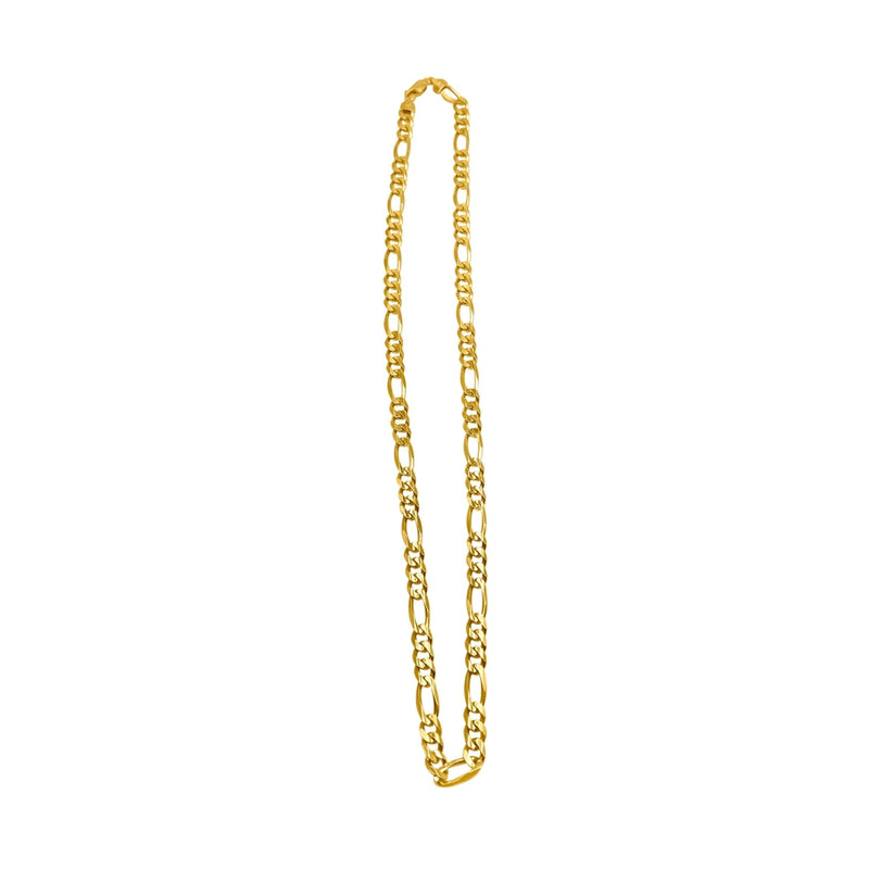 Cooper Jewelers 37.3 Grams 14kt Yellow Gold Figaro Necklace-
