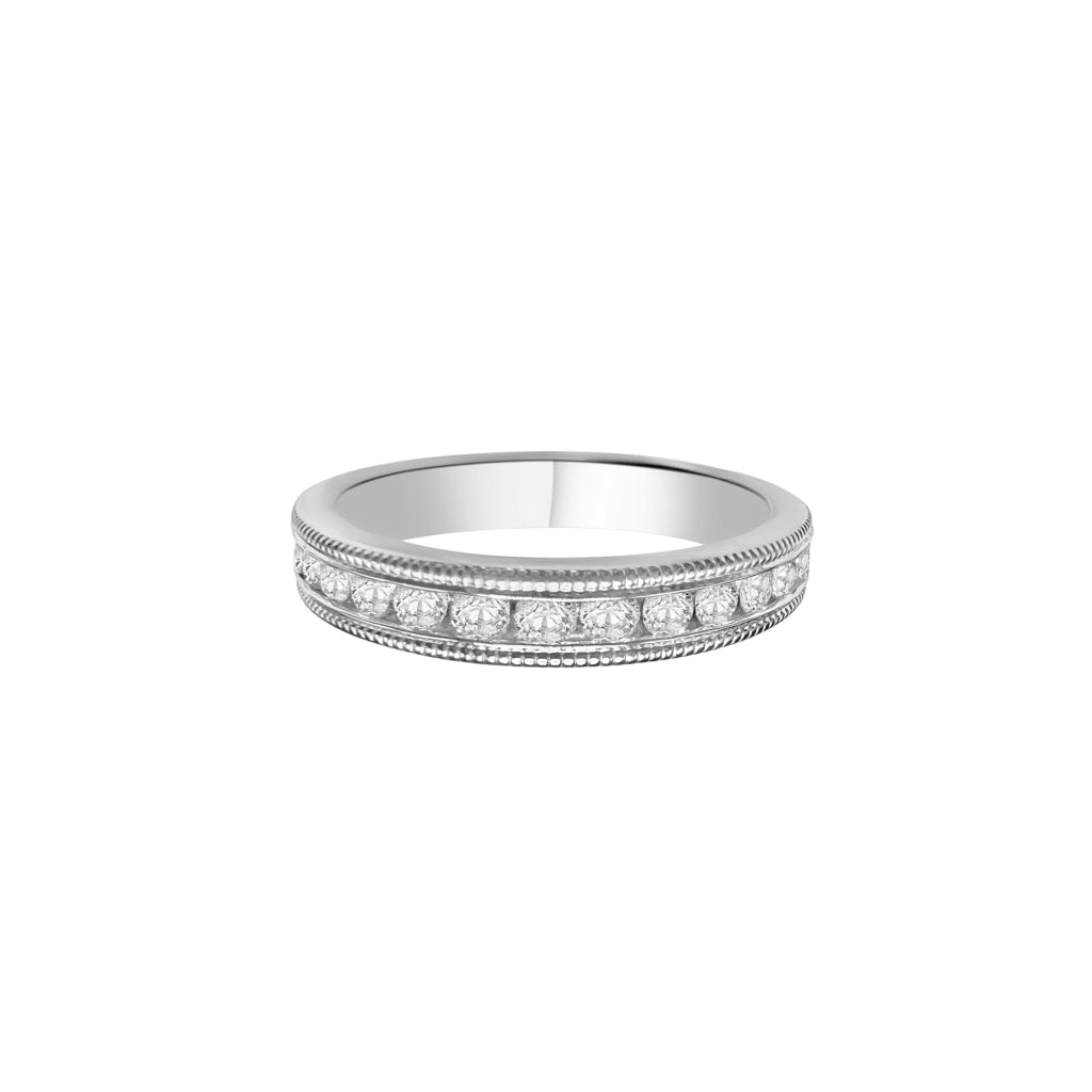 Cooper Carat Round Cut Diamond 14kt White Gold