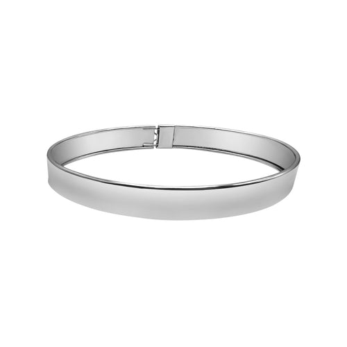 Cooper Jewelers 5.64 Grams 14kt White Gold Flexible Bangle-