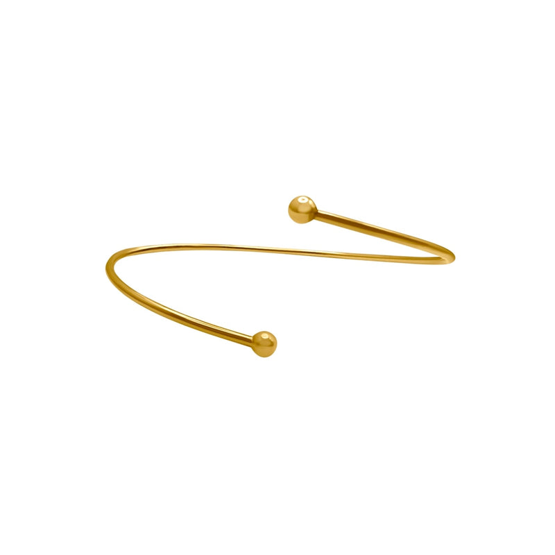 Cooper Jewelers 5.74 Grams 14kt Yellow Gold Cuff Bangle-