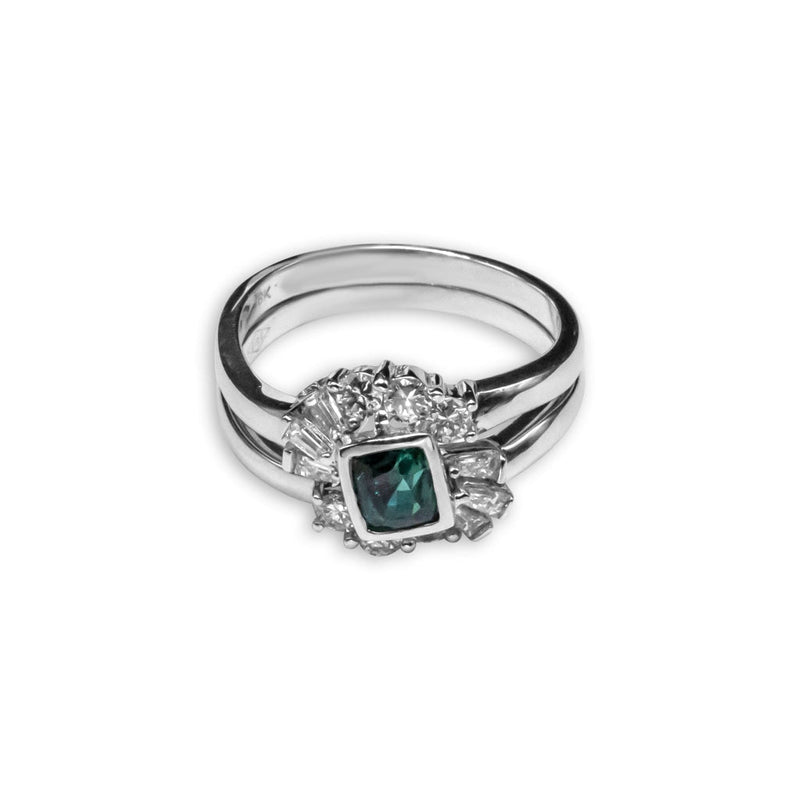 Cooper Jewelers.60 Carat Alexandrite And Diamond Ring