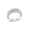 Cooper Jewelers.65 Carat Round Cut Two Row Diamond Band-