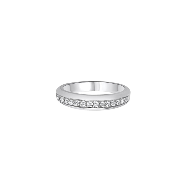 Cooper Jewelers.80 Carat Round Cut Diamond 18kt White Gold