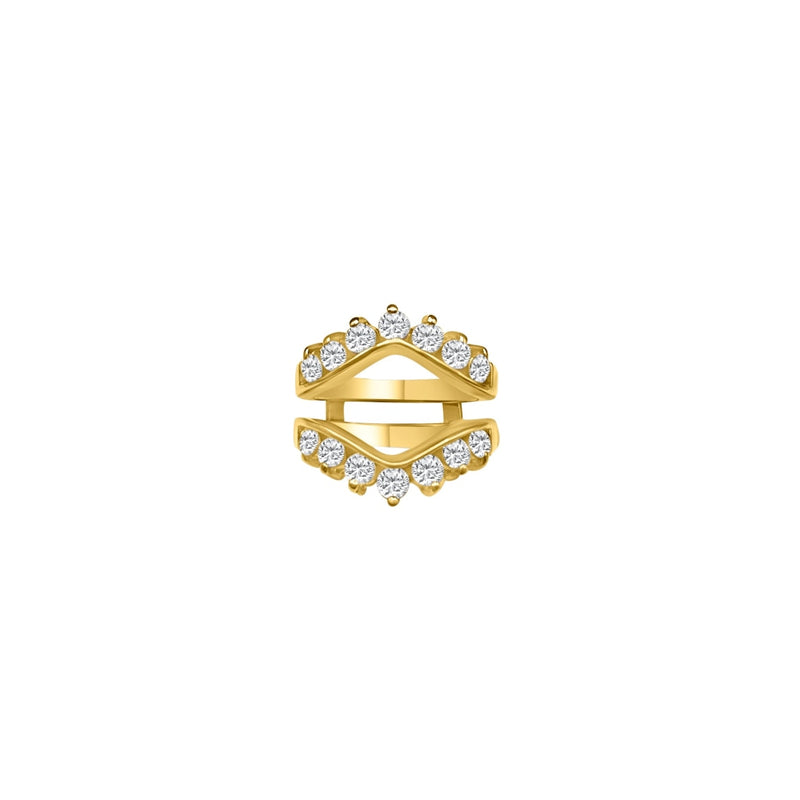 Cooper Jewelers.85 Carat Round Cut Diamond 14kt Yellow Gold