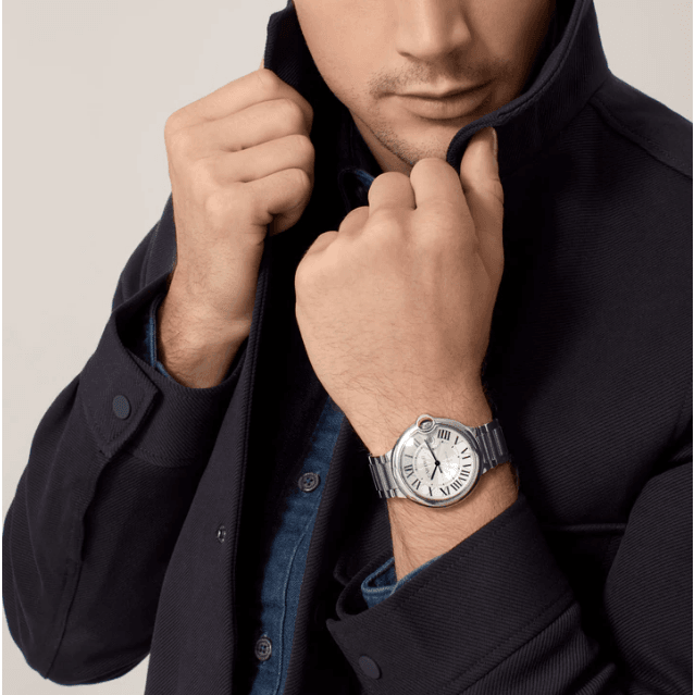 Cartier ballon shop bleu men's watch